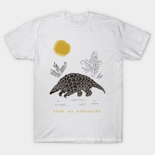 Save the Pangolins - Pangolin Lives Matter T-Shirt